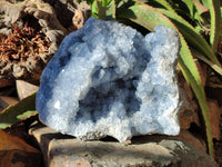 Natural Celestite Geode Specimen x 1 From Sakoany, Madagascar