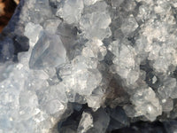 Natural Celestite Geode Specimen x 1 From Sakoany, Madagascar