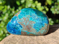 Polished Shattuckite Free Forms x 6 From Kaokoveld, Namibia