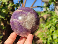 Polished Lepidolite Spheres x 2 From Ambatondrazaka, Madagascar