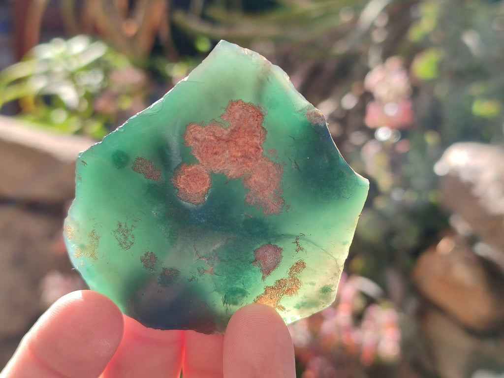 Polished On One Side Emerald Mtorolite x 12 From Mutorashanga, Zimbabwe - Toprock Gemstones and Minerals 