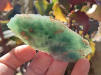 Polished On One Side Emerald Mtorolite x 12 From Mutorashanga, Zimbabwe