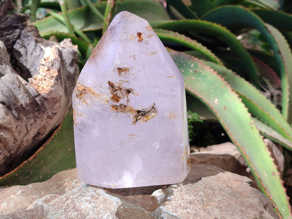 Polished Window Amethyst Crystal x 1 From Madagascar