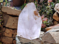 Polished Window Amethyst Crystal x 1 From Madagascar