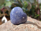 Polished Lazulite Hearts x 35 From Madagascar - Toprock Gemstones and Minerals 