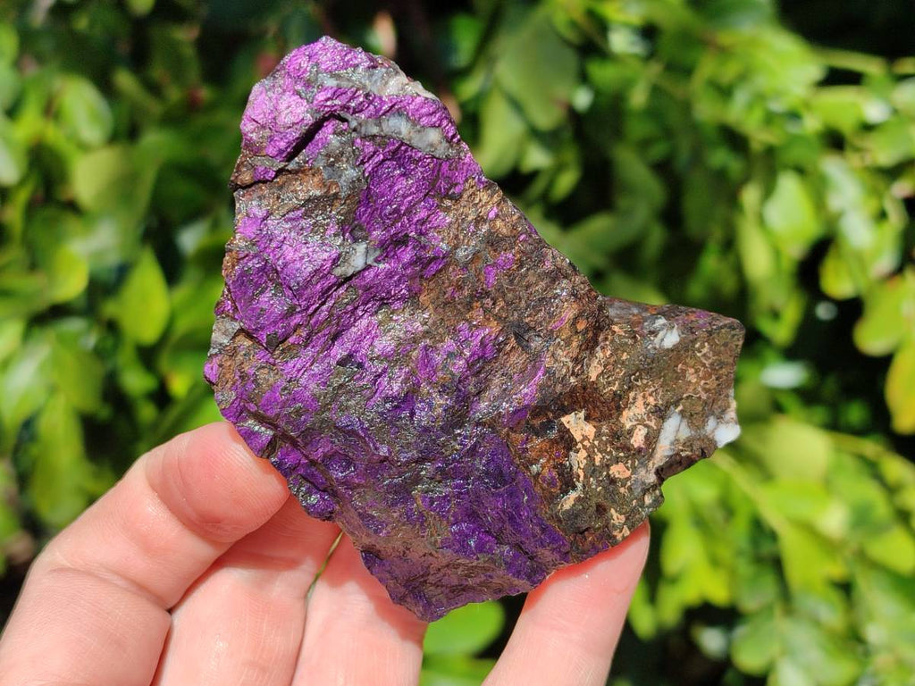 Natural Metallic Purpurite Specimens x 6 From Erongo, Namibia - Toprock Gemstones and Minerals 