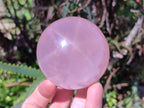 Polished Rose Quartz Spheres x 4 From Madagascar - Toprock Gemstones and Minerals 
