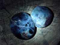 Polished Dendritic Opal Palm Stones x 12 From Madagascar