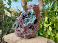 Natural Ball Malachite On Dolomite Matrix Specimen x 1 From Kambove, Congo - Toprock Gemstones and Minerals 