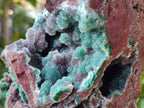 Natural Ball Malachite On Dolomite Matrix Specimen x 1 From Kambove, Congo - Toprock Gemstones and Minerals 
