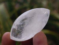 Polished Clear Quartz "Angel Tears" Pendant Pieces x 35 From Madagascar