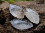 Polished Clear Quartz "Angel Tears" Pendant Pieces x 35 From Madagascar - Toprock Gemstones and Minerals 