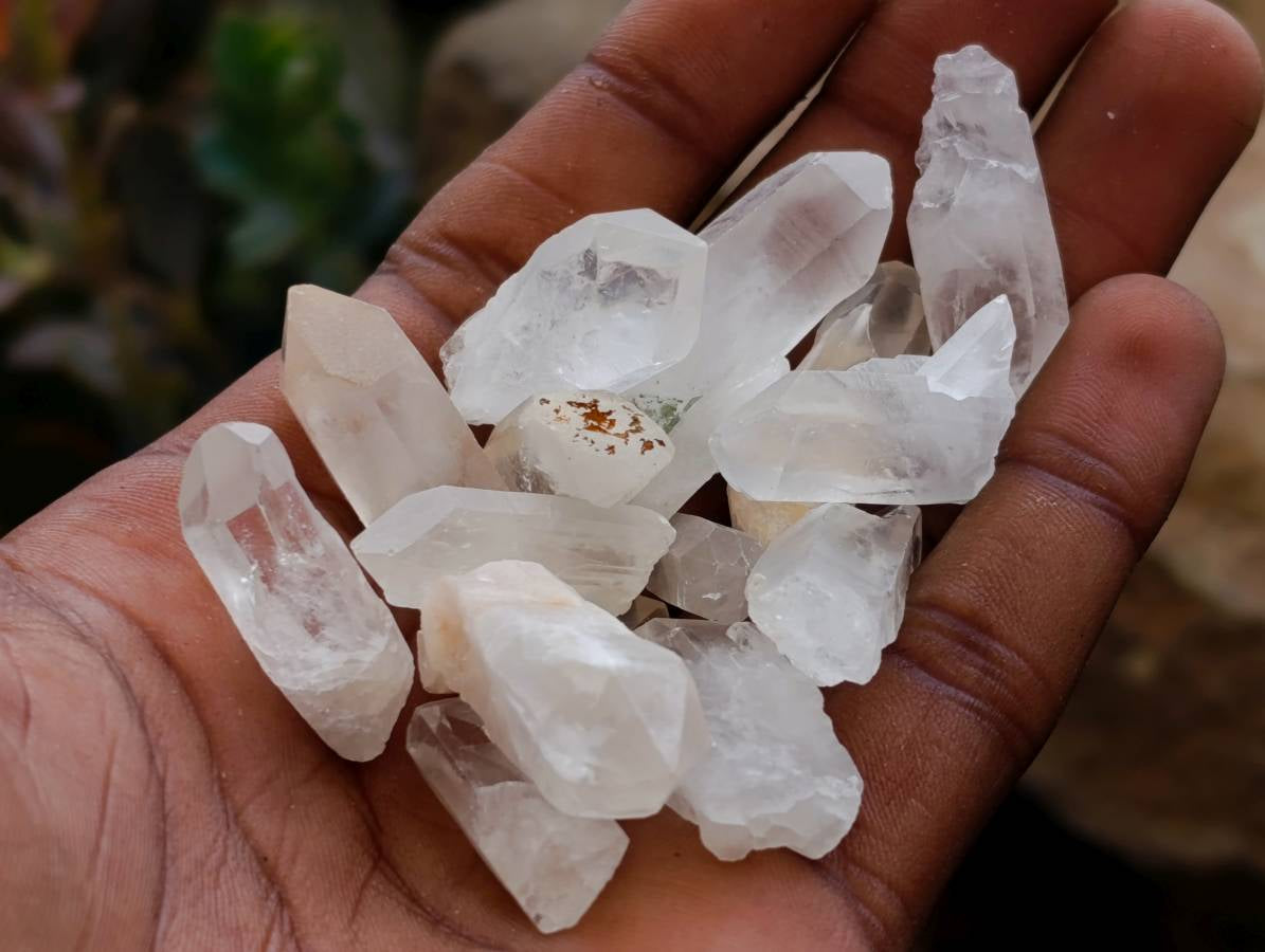 Natural Clear Quartz Crystals x 1.8 Kg Lot From Madagascar - Toprock Gemstones and Minerals 