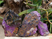 Natural Stichtite Specimens x 12 From Barberton, South Africa
