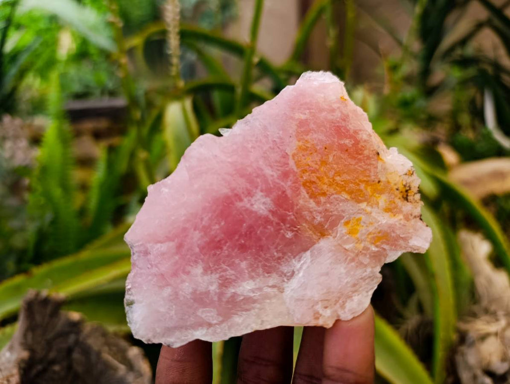 Natural Pink Rose Quartz Cobbed Specimens x 27 From North Cape, South Africa - Toprock Gemstones and Minerals 