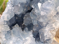 Natural Celestite Geode Specimen x 1 From Sakoany, Madagascar