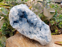 Natural Celestite Geode Specimen x 1 From Sakoany, Madagascar