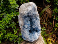 Natural Celestite Geode Specimen x 1 From Sakoany, Madagascar