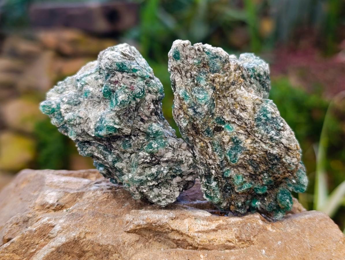 Natural Emerald Mica 'Mutokolite' Specimens x 12 From Mutoko, Zimbabwe - Toprock Gemstones and Minerals 