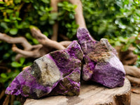 Natural Stichtite Specimens x 12 From Barberton, South Africa