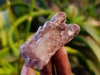 Natural Hematoid Quartz Crystals x 35 From Zimbabwe