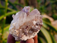 Natural Hematoid Quartz Crystals x 35 From Zimbabwe