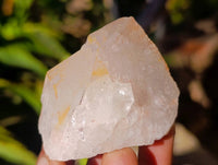 Natural Hollandite Quartz Clusters x 6 From Madagascar