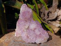 Natural Amethyst Spirit Quartz Clusters x 3 From South Africa