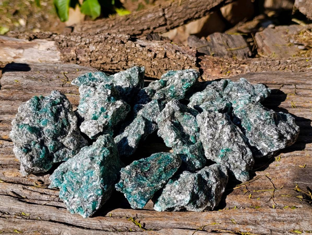 Natural Emerald Mica 'Mutokolite' Specimens x 12 From Mutoko, Zimbabwe - Toprock Gemstones and Minerals 