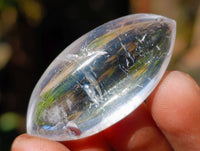 Polished Clear Quartz "Angel Tears" Pendant Pieces x 35 From Madagascar