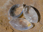 Polished Clear Quartz "Angel Tears" Pendant Pieces x 35 From Madagascar - Toprock Gemstones and Minerals 
