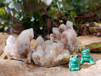 Natural Fairy Spirit Quartz Specimens x 12 From South Africa