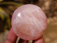 Polished Rose Quartz Palm Stones x 20 From Madagascar