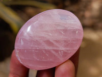 Polished Rose Quartz Palm Stones x 20 From Madagascar