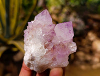 Natural Amethyst Spirit Quartz Clusters x 12 From South Africa