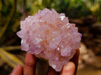 Natural Amethyst Spirit Quartz Clusters x 12 From South Africa - Toprock Gemstones and Minerals 