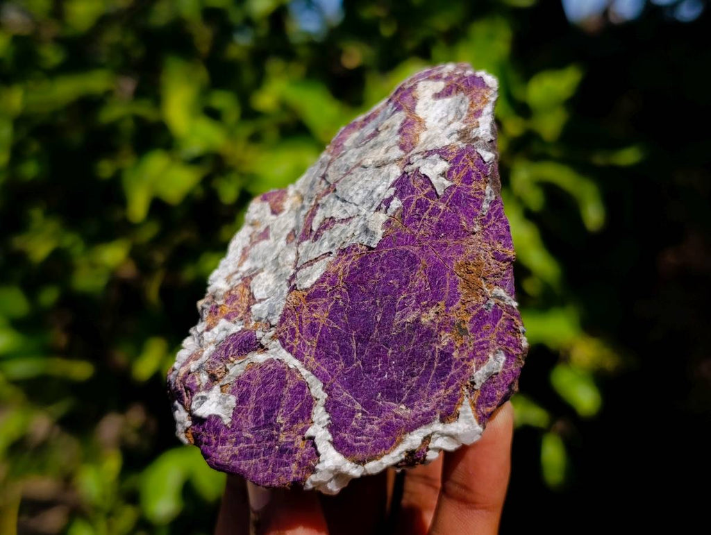 Natural Metallic Purpurite Specimens x 6 From Erongo, Namibia - Toprock Gemstones and Minerals 