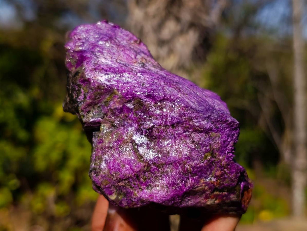 Natural Stichtite Specimens x 6 From Barberton, South Africa - Toprock Gemstones and Minerals 