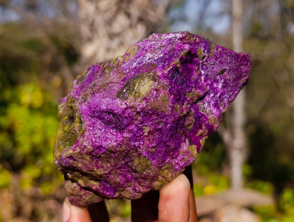 Natural Stichtite Specimens x 6 From Barberton, South Africa