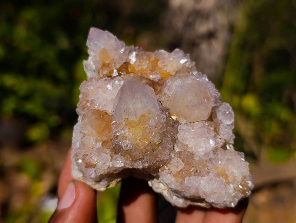 Natural Spirit Quartz Clusters x 15 From South Africa - Toprock Gemstones and Minerals 