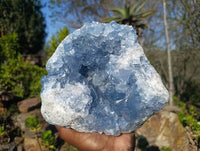 Natural Celestite Geode Specimen x 1 From Sakoany, Madagascar