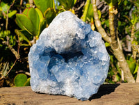 Natural Celestite Geode Specimen x 1 From Sakoany, Madagascar