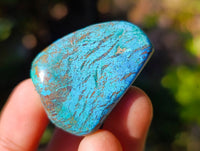 Polished Shattuckite Free Forms x 35 From Congo - Toprock Gemstones and Minerals 