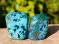 Polished Shattuckite Free Forms x 35 From Congo - Toprock Gemstones and Minerals 