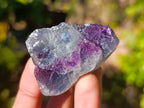 Natural Watermelon Fluorite Cobbed Specimens x 35 From Namibia - Toprock Gemstones and Minerals 