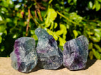 Natural Watermelon Fluorite Cobbed Specimens x 35 From Namibia - Toprock Gemstones and Minerals 
