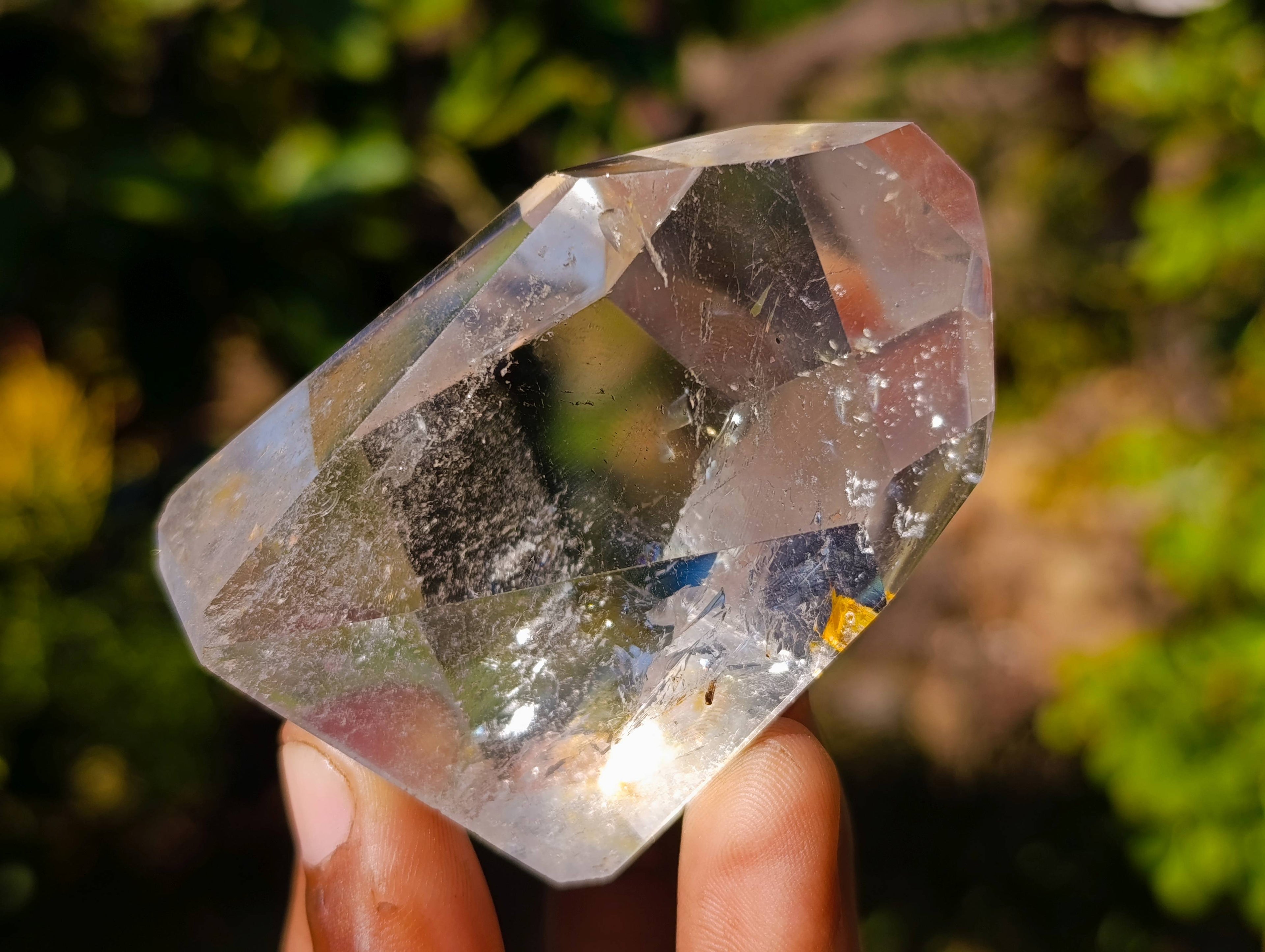 Polished Quartz Crystals x 6 From Madagascar - Toprock Gemstones and Minerals 