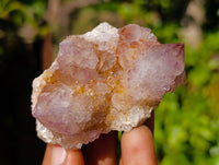 Natural Amethyst Spirit Quartz Clusters x 12 From South Africa - Toprock Gemstones and Minerals 