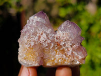 Natural Amethyst Spirit Quartz Clusters x 12 From South Africa - Toprock Gemstones and Minerals 