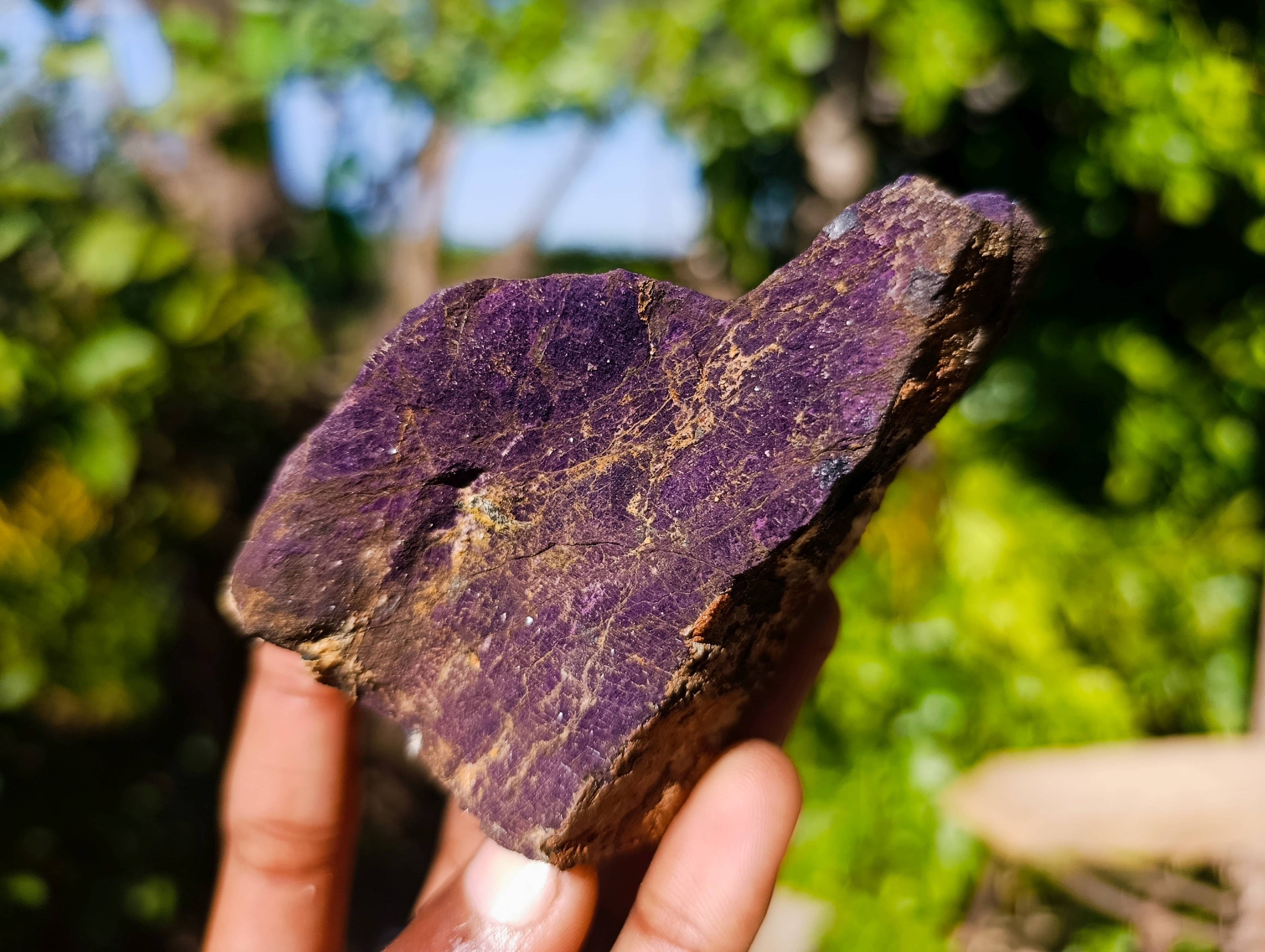 Natural Metallic Purpurite Specimens x 12 From Erongo, Namibia - Toprock Gemstones and Minerals 